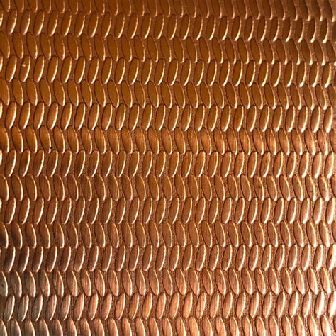 textured copper sheet